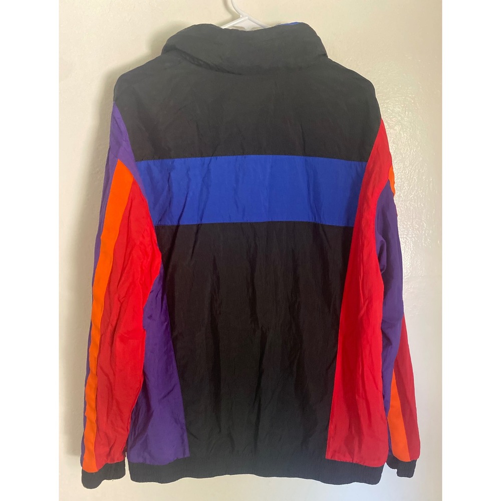 Nike Air Jordan Retro Colorblock Hooded Windbreaker Pullover Jacket Men's L - Picture 6 of 16